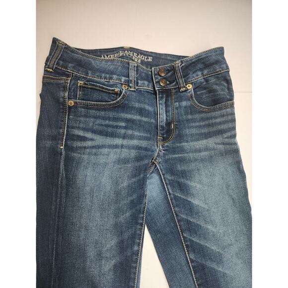 American Eagle Artist Crop Size 4 Jeans - Picture 2 of 9